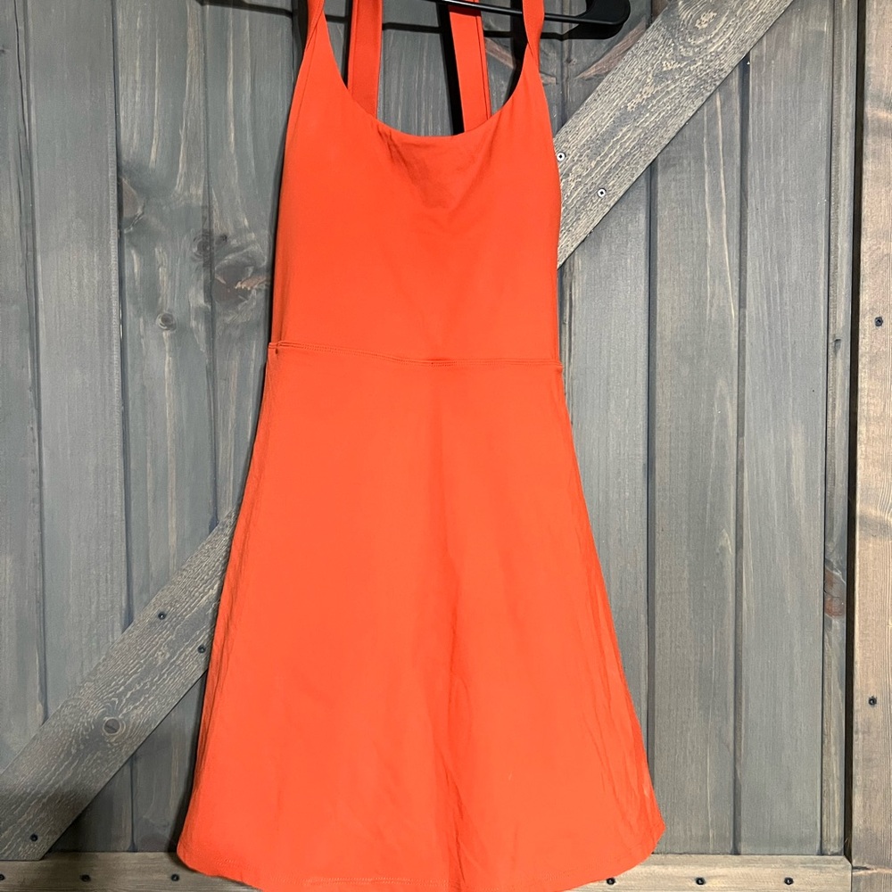 Halara athletic Burnt Orange Dress